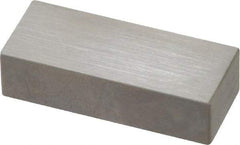 Mitutoyo - 0.55" Rectangular Steel Gage Block - Accuracy Grade AS-1, Includes Certificate of Inspection - Best Tool & Supply