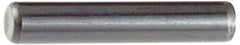 Holo-Krome - 1/2" Diam x 1-1/2" Pin Length 4000 Alloy Steel Oversized Dowel Pin - Black Luster Finish, C 47-58 & C 60 (Surface) Hardness, 1 Beveled & 1 Rounded End - Best Tool & Supply