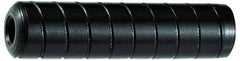 Holo-Krome - 3/4" Diam x 2-1/2" Pin Length 4000 Alloy Steel Pull Out Dowel Pin - Black Luster Finish, C 47-58 & C 60 (Surface) Hardness, 1 Beveled & 1 Threaded End - Best Tool & Supply