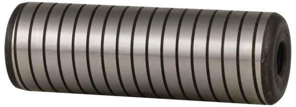 Holo-Krome - 5/16" Diam x 2-1/2" Pin Length 4000 Alloy Steel Pull Out Dowel Pin - Black Luster Finish, C 47-58 & C 60 (Surface) Hardness, 1 Beveled & 1 Threaded End - Best Tool & Supply