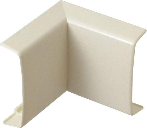 Wiremold - 2-1/2 Inch Long, Raceway Elbow End - Ivory, For Use with Wiremold 2300 Series Raceways - Best Tool & Supply