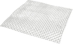 Value Collection - 18 Gage, 0.047 Inch Wire Diameter, 3 x 3 Mesh per Linear Inch, Stainless Steel, Welded Fabric Wire Cloth - 0.287 Inch Opening Width, 12 Inch Wide x 12 Inch Stock Length - Best Tool & Supply