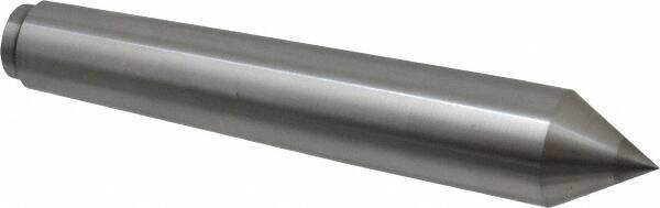 Riten - 1-1/4" Head Diam, Carbide-Tipped Steel Standard Point Solid Dead Center - Jarno 10 Taper, 1-1/4" Point Diam, 2" Point Length, 7-1/2" OAL - Best Tool & Supply