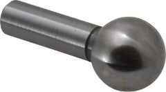 Gibraltar - 3/8" Ball Diam, 3/16" Shank Diam, Steel Inspection Tooling Ball - Press-Fit Shank, 3/4" Ball Center to Shank Bottom - Best Tool & Supply