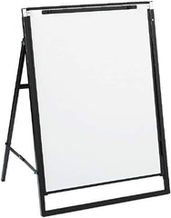 Quartet - 36" High x 24" Wide Erasable Melamine Marker Boards - Steel Frame, 30-1/2" Deep, Includes One Quartet Dry-Erase Marker - Best Tool & Supply