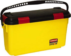 Rubbermaid - Plastic Bucket - 23.88" Long x 346.2mm High x 9-1/2" Wide, Yellow - Best Tool & Supply