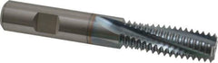 Emuge - 7/8-9 UNC, 0.621" Cutting Diam, 4 Flute, Solid Carbide Helical Flute Thread Mill - Internal Thread, 1.829" LOC, 4-1/4" OAL, 5/8" Shank Diam - Best Tool & Supply