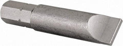 Wera - 5/16" x 0.055" Blade, 1/4" Drive Slotted Screwdriver Bit - 1-17/32" OAL - Best Tool & Supply