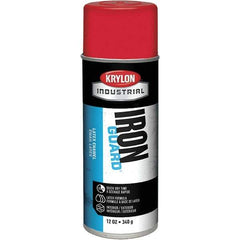 Krylon - OSHA Red, Gloss, Enamel Spray Paint - 12 to 15 Sq Ft per Can, 12 oz Container, Use on Masonry, Metal, Plaster, Plastic Foam & Wicker, Plastics, Wood - Best Tool & Supply