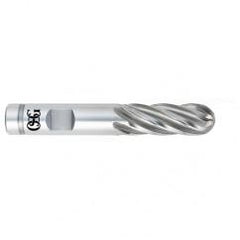 1-1/4" Dia. - 4-1/2" OAL - VC10-Ball End HP End Mill-4 FL - Best Tool & Supply