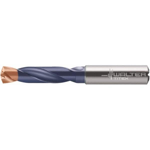 Walter-Titex - 10.2mm 140° Spiral Flute Solid Carbide Screw Machine Drill Bit - Best Tool & Supply