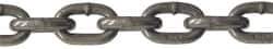 CM - 5/8" Welded High Test Chain - 13,000 Lb Capacity, Grade 43, 150' Long, Carbon Steel, Self-Colored Finish - Best Tool & Supply