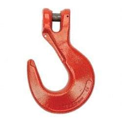 CM - 3/4 Inch Chain Diameter, Grade 100 Clevis Hook - 35,300 Lbs. Load Capacity, 0.88 Inch Inside Diameter, 0 Inch Pin Diameter, 2.09 Inch Hook Throat, 10.8 Inch Overall Length, 7.09 Inch Hook Width - Best Tool & Supply