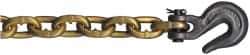 CM - 3/8" Welded Standard Link Chain - 6,600 Lb Capacity, Grade 70, 20' Long, Yellow Chromate Finish - Best Tool & Supply