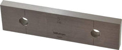 Mitutoyo - 5" Rectangular Steel Gage Block - Accuracy Grade 0, Includes Certificate of Inspection - Best Tool & Supply