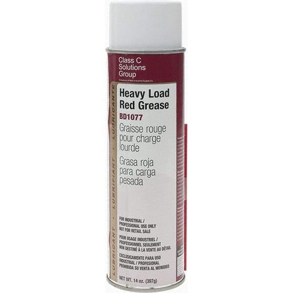 PRO-SOURCE - 20 oz Aerosol Aluminum General Purpose Grease - Red, - Best Tool & Supply