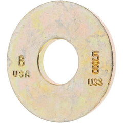 Made in USA - 5/8" Screw, Grade 8 Carbon Steel USS Flat Washer - Best Tool & Supply