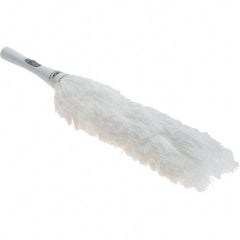 Value Collection - Microfiber Duster - 23" OAL, White - Best Tool & Supply