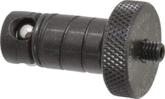 Jergens - 13mm Diam Ball Lock Modular Fixturing Shank - 1.08" Shank Length, 7/8" Head Diam, Compatible with 1/2" Thick Plate, 750 Lb Max Holding Force, 3/32 Key Size, Steel - Best Tool & Supply