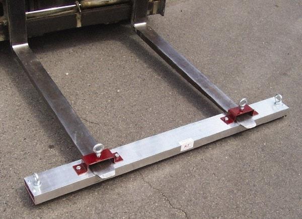 Shields Magnetics - 36" Long Fork Lift Magnetic Sweeper - 5" Wide x 2" High - Best Tool & Supply