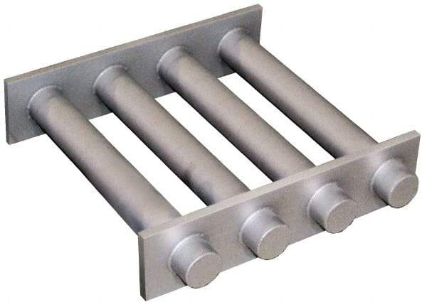 Mag-Mate - 6 Inch Long Square Grate Separator - Ceramic Magnet, Diverter, 3 Tubes - Best Tool & Supply