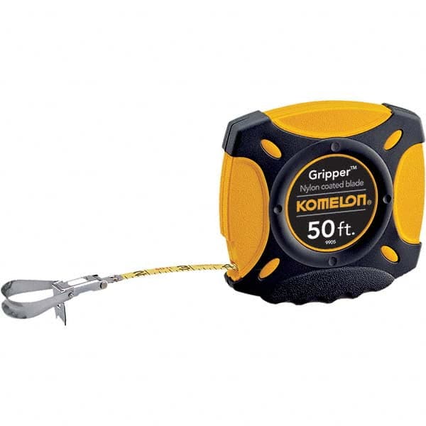 Komelon - 50' x 3/8" Yellow Blade Tape Measure - Best Tool & Supply