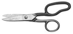 Heritage Cutlery - 1-7/8" Length of Cut, Straight Pattern Electrician's Snip - 6-1/4" OAL, 19, 23 AWG Steel Capacity - Best Tool & Supply