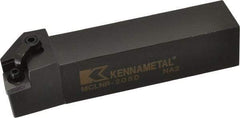 Kennametal - MCLN, Right Hand Cut, 5° Lead Angle, 1-1/4" Shank Height x 1-1/4" Shank Width, Negative Rake Indexable Turning Toolholder - 6" OAL, CN..54. Insert Compatibility, Series Kenloc - Best Tool & Supply