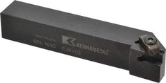 Kennametal - External Thread, Left Hand Cut, 25.4mm Shank Width x 25.4mm Shank Height Indexable Threading Toolholder - 152.4mm OAL, N.3L Insert Compatibility, NS Toolholder, Series Top Notch - Best Tool & Supply