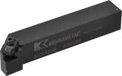 Kennametal - External Thread, Right Hand Cut, 19.05mm Shank Width x 19.05mm Shank Height Indexable Threading Toolholder - 114.3mm OAL, N.2R Insert Compatibility, NS Toolholder, Series Top Notch - Best Tool & Supply