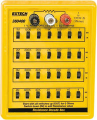 Extech - 1 to 110 k Ohm, Earth Ground Resistance Tester - No Batteries Required, 1 to 110 Resolution - Best Tool & Supply