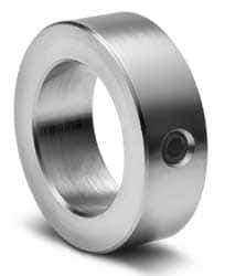 Climax Metal Products - 3" Bore, Steel, Set Screw Shaft Collar - 4" Outside Diam, 1-1/8" Wide - Best Tool & Supply