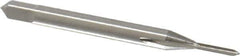 OSG - #00-96 UNC 2 Flute Bright Finish High Speed Steel Straight Flute Standard Hand Tap - Bottoming, Right Hand Thread, 1-9/16" OAL, 1/4" Thread Length, H2 Limit, Oversize - Best Tool & Supply