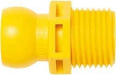 Loc-Line - 1/2" Hose ID, Male to Female Coolant Hose Connector - 1/2" NPT, For Loc-Line Modular Hose Systems - Best Tool & Supply