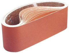 3M - 4" Wide x 106" OAL, 120 Grit, Silicon Carbide Abrasive Belt - Silicon Carbide, Fine, Coated, YF Weighted Cloth Backing, Wet/Dry, Series 461F - Best Tool & Supply