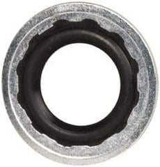 Parker - 0.301" ID x 0.593" OD, 0.05" Thick, Fastener Seal - -65 to 225°F, -5 Pipe Thread, - Best Tool & Supply