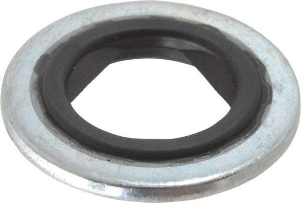 Parker - 1-3/8" OD, 0.109" Thick, Fastener Seal - -30 to 225°F, 3/4 Pipe Thread, - Best Tool & Supply