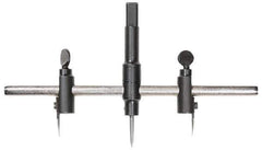 General - 5/8 to 6-1/2" Cutting Diam, Circle Cutter Tool - Straight Shank, 3/8" Shank Diam - Best Tool & Supply