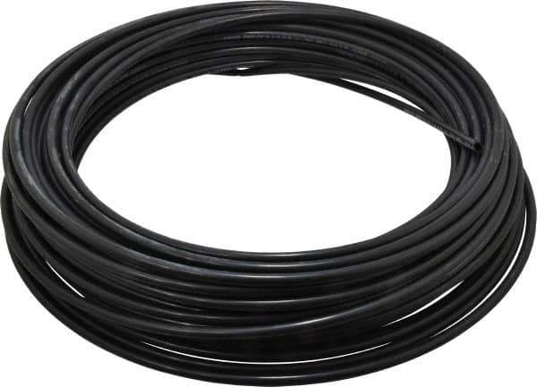 Parker - 11/64" ID x 1/4" OD, 0.04" Wall Thickness, 100' Long, Nylon Tube - Black, 310 Max psi, -65 to 200°F - Best Tool & Supply