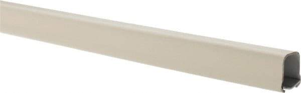 Wiremold - 3.05m Long x 21/32 Inch Deep x 3/4 Inch Wide, Steel Raceway - Continuous Cover, 1 Channel, Ivory - Best Tool & Supply