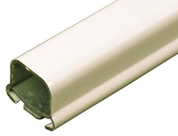 Wiremold - 3.05m Long x 17/32 Inch Deep x 3/4 Inch Wide, Steel Raceway - Continuous Cover, 1 Channel, Ivory - Best Tool & Supply