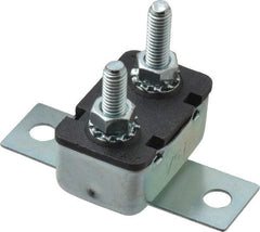 Value Collection - 15 Amp Automotive Heavy Duty Stud Terminal Circuit Breaker - Crosswise Bracket Mount, 1.259" Long x 0.838" Wide 0.652" High - Best Tool & Supply