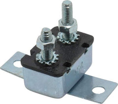 Value Collection - 25 Amp Automotive Heavy Duty Stud Terminal Circuit Breaker - Crosswise Bracket Mount, 1.259" Long x 0.838" Wide 0.652" High - Best Tool & Supply