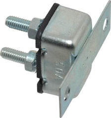 Value Collection - 50 Amp Automotive Heavy Duty Stud Terminal Circuit Breaker - Crosswise Bracket Mount, 1.259" Long x 0.838" Wide 0.652" High - Best Tool & Supply