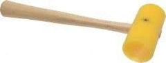 Garland - 3/8 Lb Head Plastic Mallet - 9-3/4" OAL, 10" Long Wood Handle - Best Tool & Supply