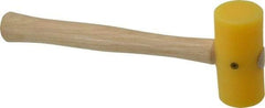 Garland - 1/2 Lb Head Plastic Mallet - 10-1/2" OAL, 12" Long Wood Handle - Best Tool & Supply