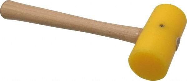 Garland - 7/8 Lb Head Plastic Mallet - 11-1/2" OAL, 12" Long Wood Handle - Best Tool & Supply