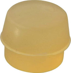 Garland - 1-1/2" Face Diam, Grade Soft, Natural Soft Face Hammer Tip - Urethane - Best Tool & Supply