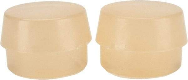 Garland - 1-3/4" Face Diam, Grade Soft, Natural Soft Face Hammer Tip - Urethane - Best Tool & Supply