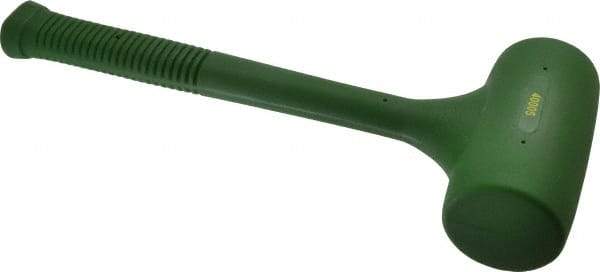 Garland - 58 oz Head 2-1/2" Face Diam Polyurethane Dead Blow Hammer - 15-1/2" OAL, Polyurethane Handle - Best Tool & Supply